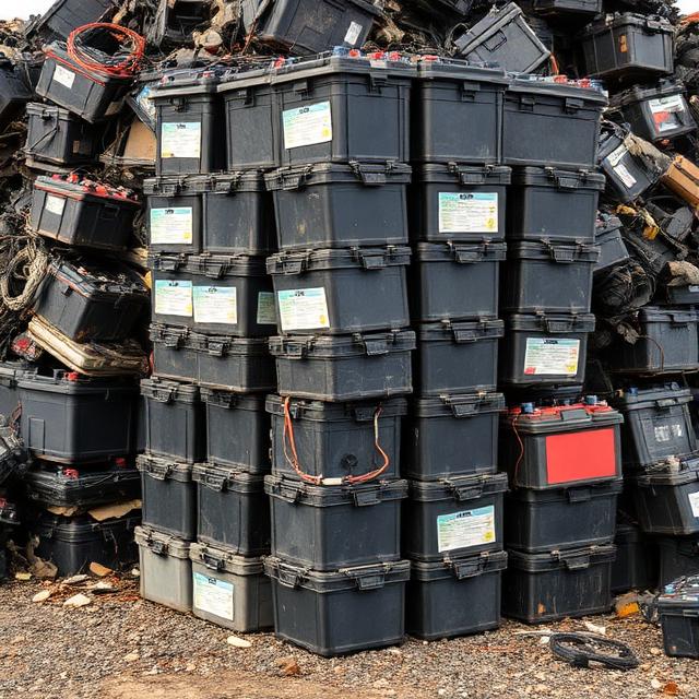 Batteries scrap bought by IFA Scrap Metals
